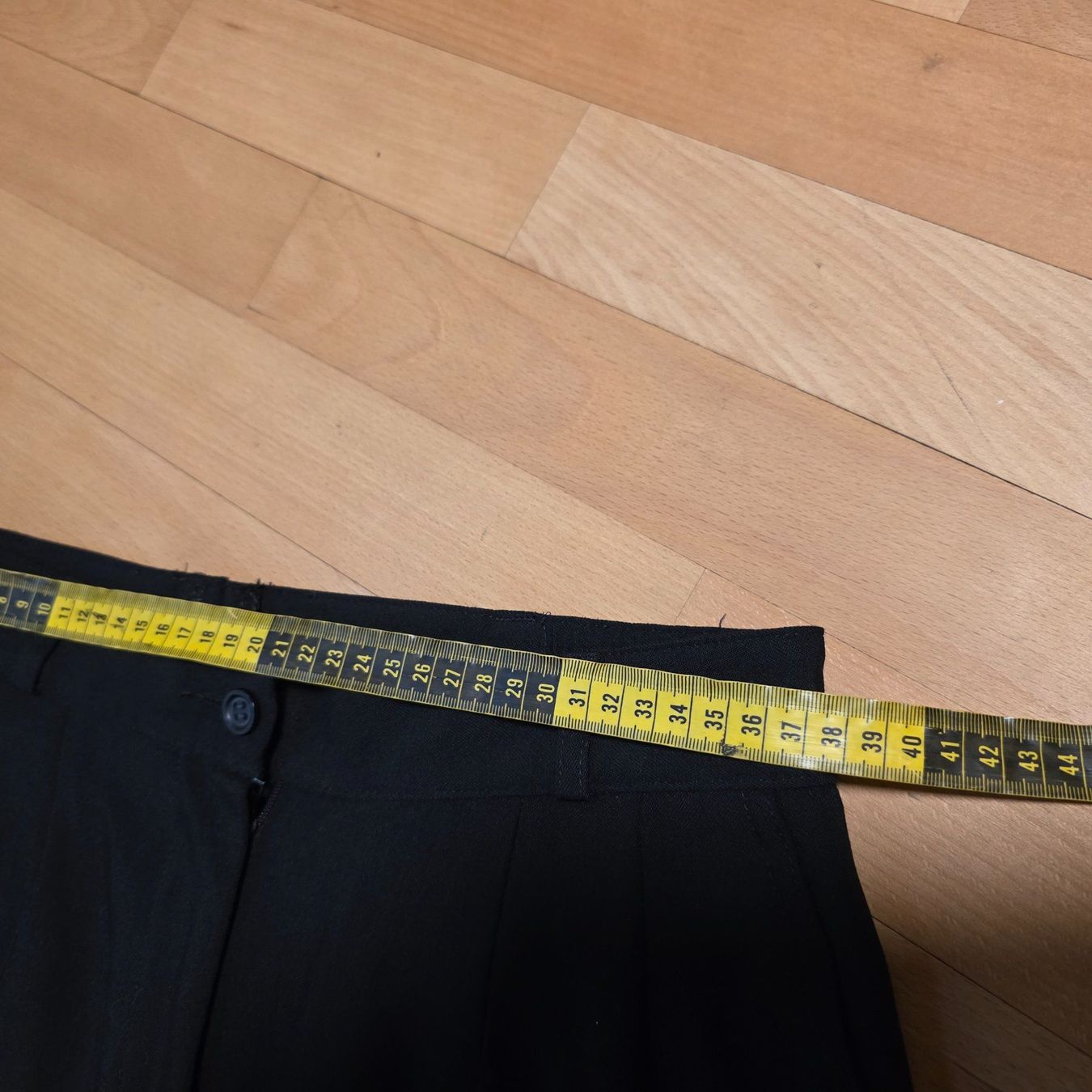 Pantaloni: BIANCA elegante schwarze Hose M – Usato da Wald ZH venduto da CapLux 2