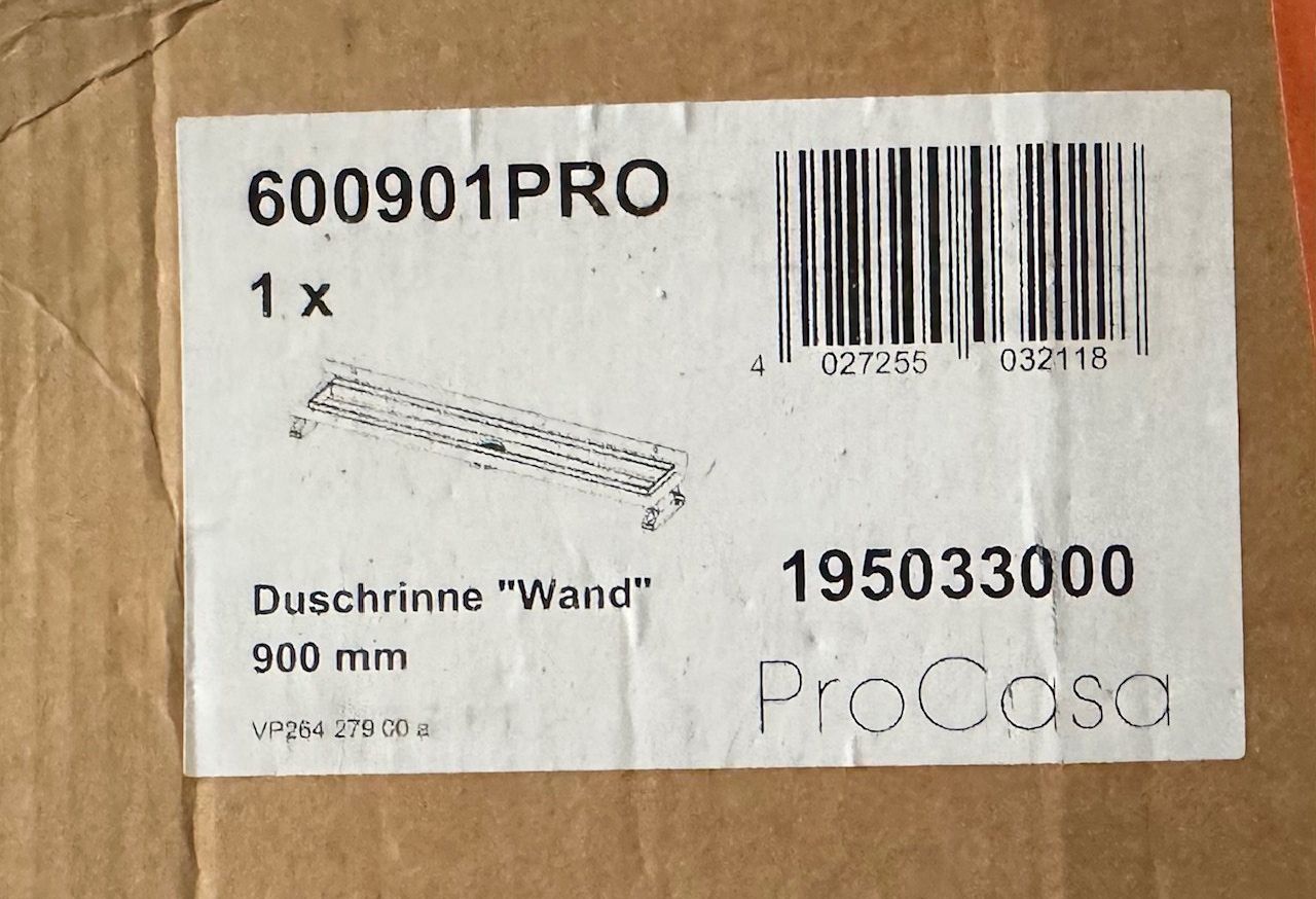 Docce: tece 600901 duschrinne – Usato da Basel venduto da peterfalk 3