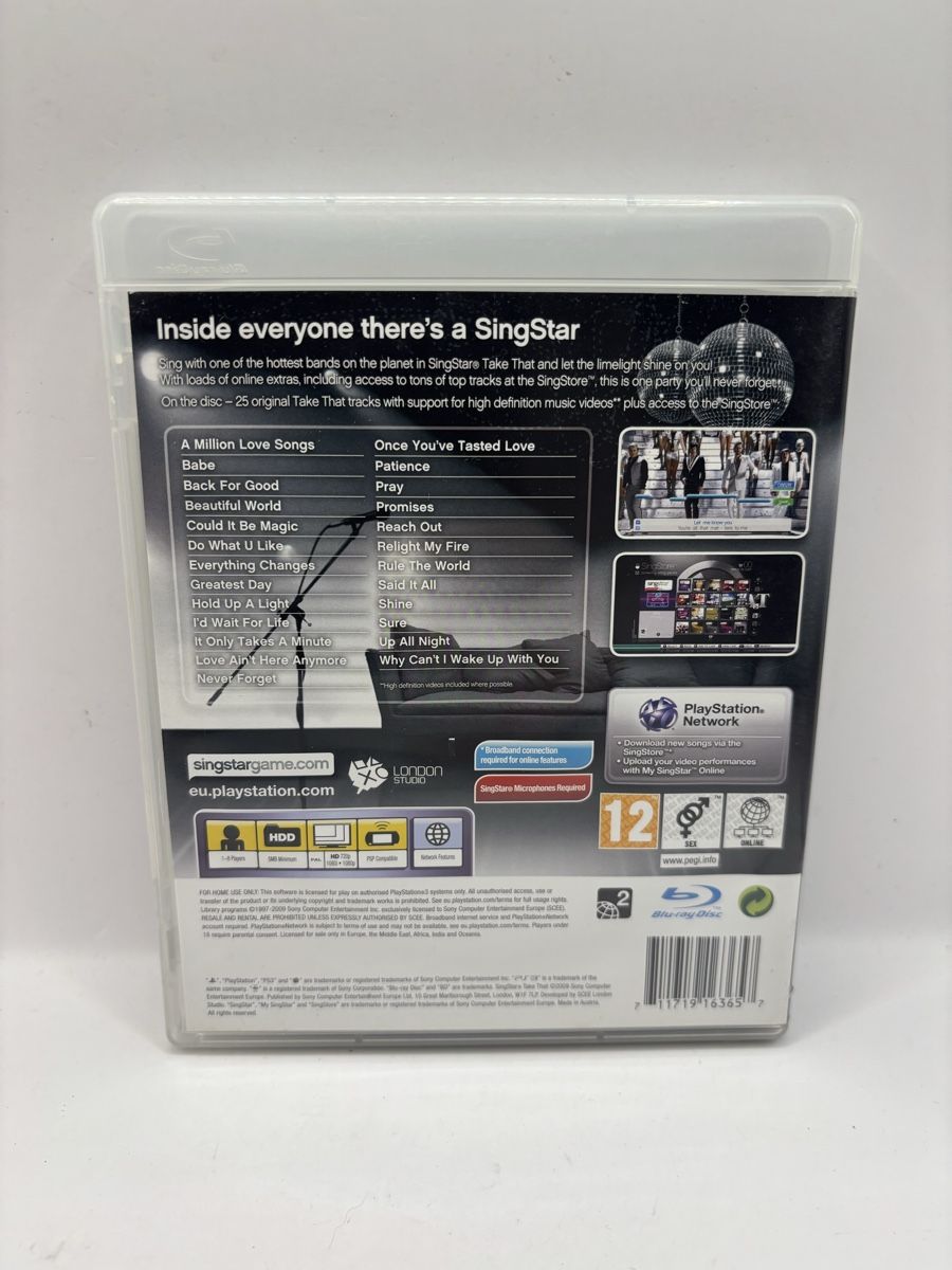 Giochi: Singstar Take That PS3 – Usato da Genève venduto da sho_67qj 1