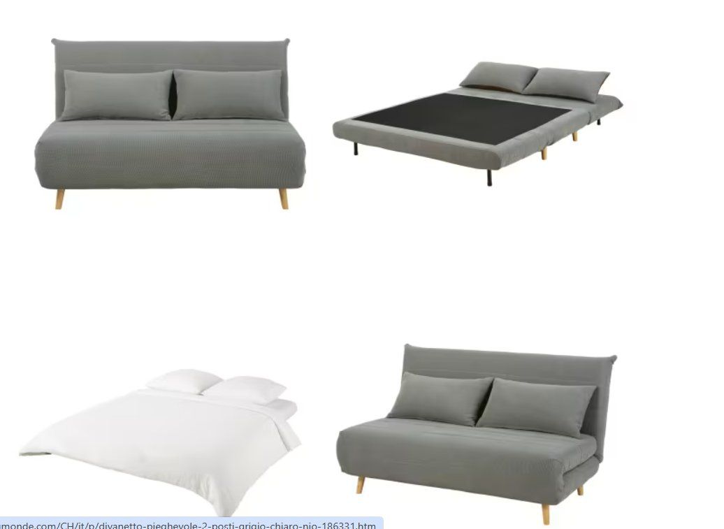 Maisons du monde Divani: Sofabett – Usato da Winterthur venduto da Moira91 2