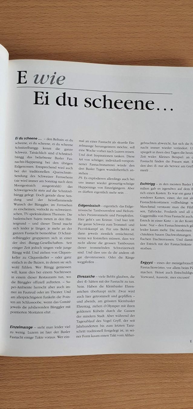 Bücher: Fasnacht von A bis Z – Neu (gemäss Beschreibung) aus Moutier von Matteoleroux 3