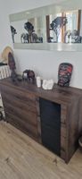 Sideboard dunkles Holz neuwertig
