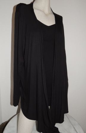 SCHÖNE JERSEY-JACKE "CRIVIT" FRÜHLING/SOMMER VISCOSE NEU L
