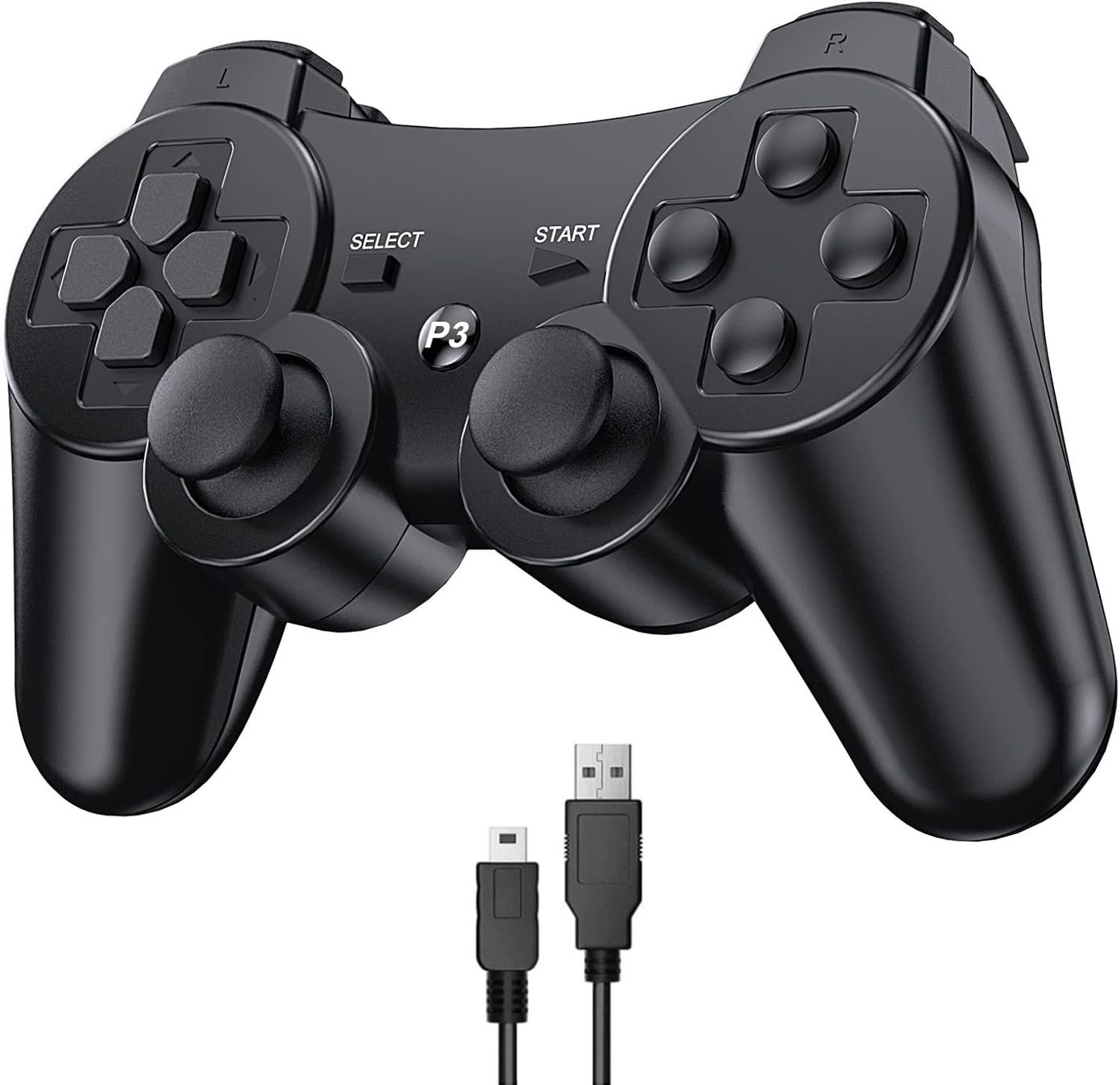 Controller: Controller PS3 Wireless Bluetooth Double Shock Ergonomie – Neu und originalverpackt aus Hundwil von Mr.Wong