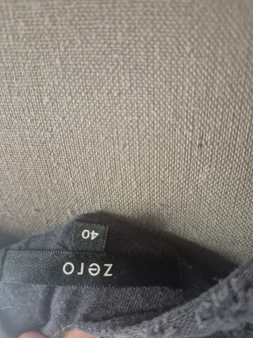 Robes: Kleid Zero blaugrau mit Spitze und Bindeband Grösse 40 – D'occasion à Zürich par Drago670 4