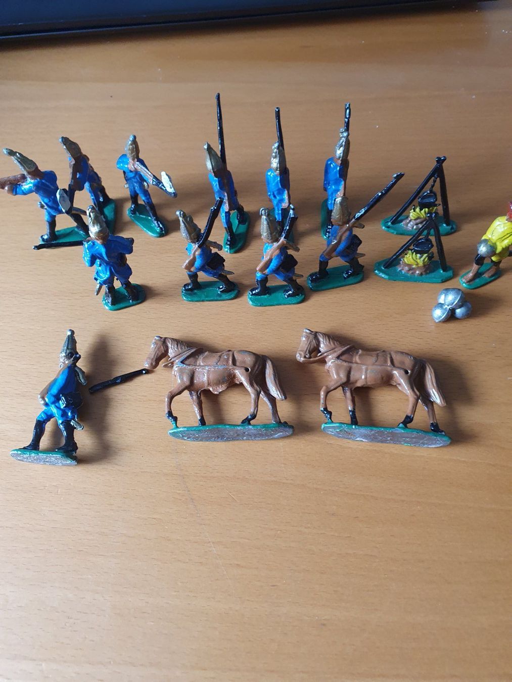 Statuette: Antike Bleisoldaten, Konvolut, Figuren, Pferde, Top! – Usato da Basel venduto da M2 5