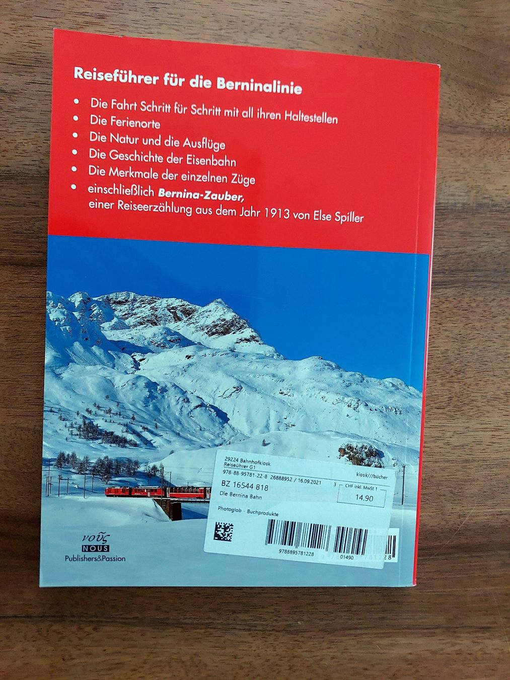 Bücher: Reiseführer - Die Berninabahn – Gebraucht aus Schönenwerd von Steidi 9