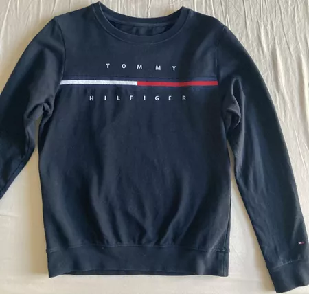 Tommy Hilfiger Sweatshirt blau Grösse M guter Zustand