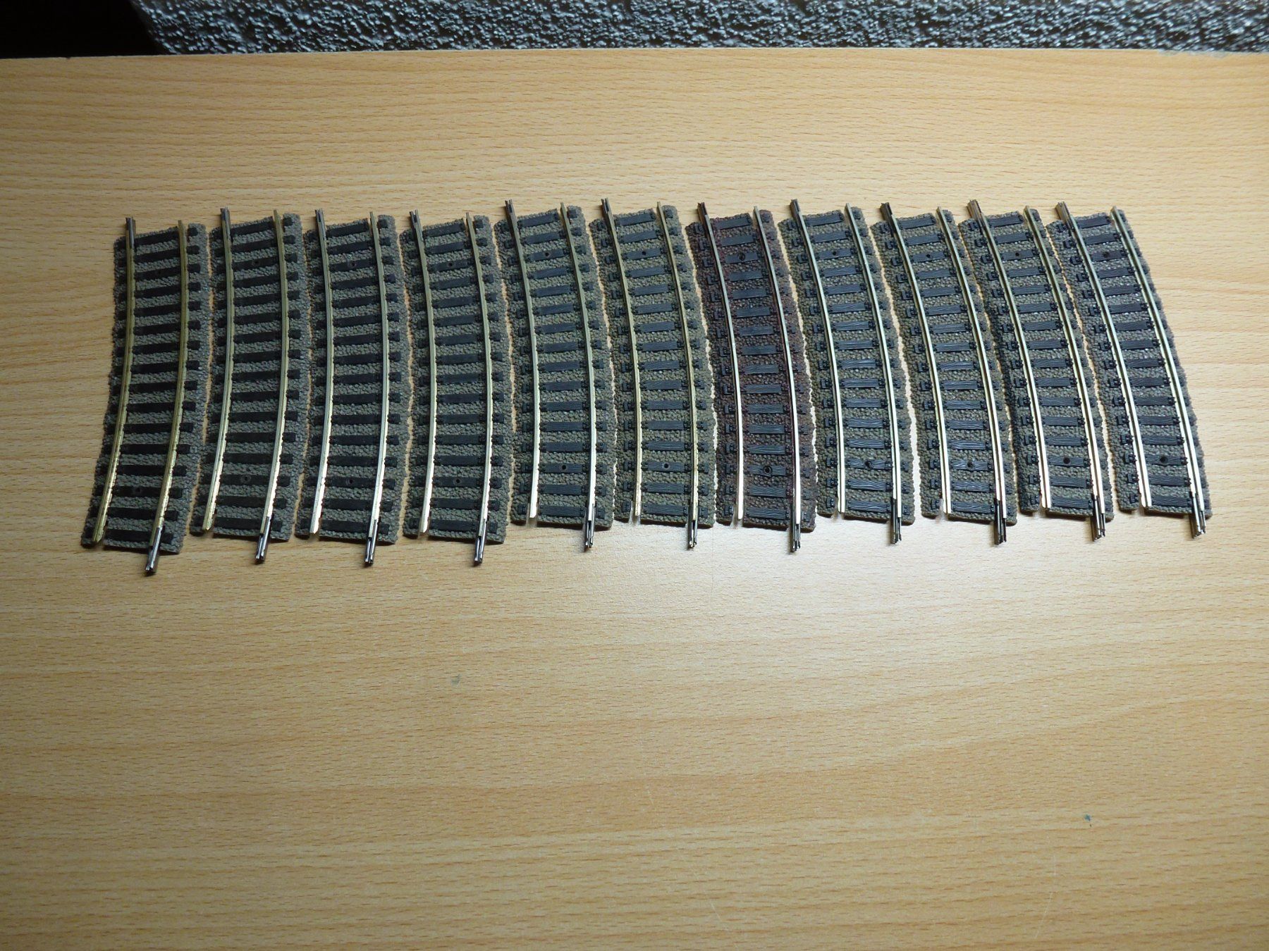 Fleischmann Modelleisenbahnen: Fleischmann H0 Profigleis 11x6122 (Nr.2) – Gebraucht aus Hombrechtikon von Se9