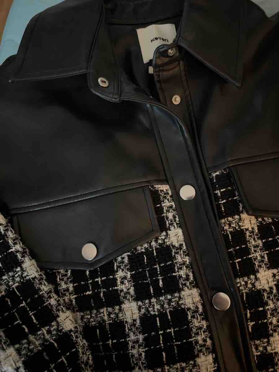 Giacche: Koton Jacket, Black and White Plaid – Nuovo (secondo la descrizione) da Wettswil venduto da marko0503 6