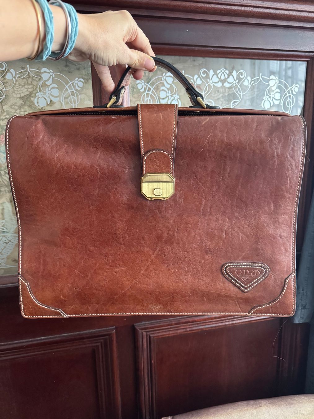 Valigie & Borse: Vintage Ledertasche Aktentasche – Usato da Obfelden venduto da cesarina10