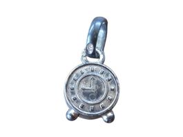 Anhänger Silber Wecker