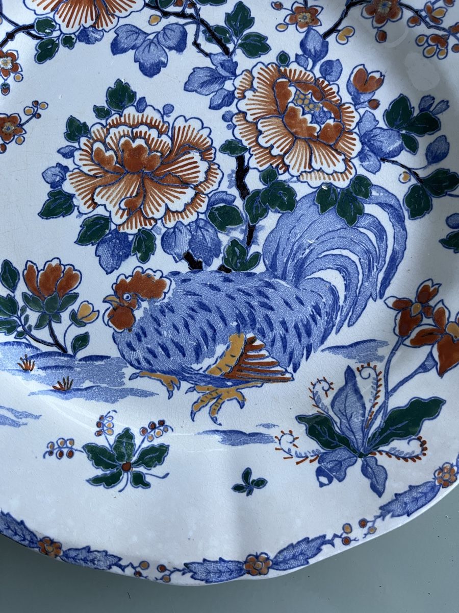Teller: Assiette poule Gien – Gebraucht aus St. Prex von Nikolletta 1