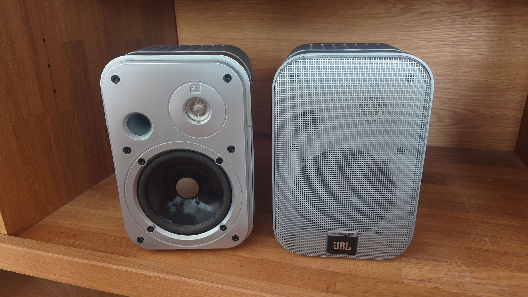 JBL Casse acustiche: JBL Control One Lautsprecher Silber gebraucht – Usato da Abtwil SG venduto da Ruwn