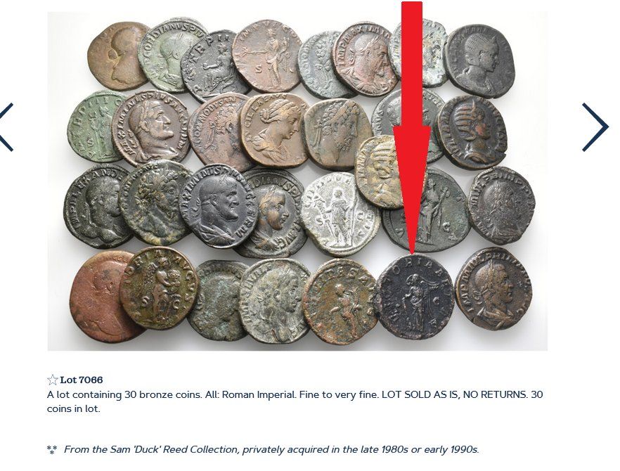Alle Münzen: GORDIAN III sesterz – Gebraucht aus La Sarraz von classicworldcoins 1