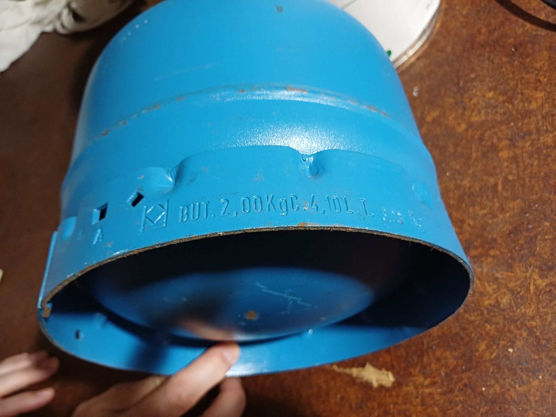 Campingaz Gas-Geräte & -Technik: Campingaz Flasche Blau 4 Liter – Gebraucht aus Kloten von Juanita3 2