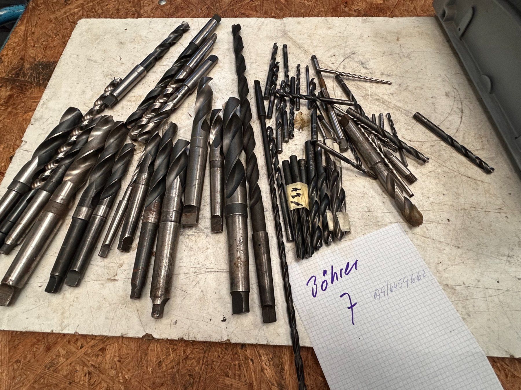 Alle Werkzeuge: div. Spiralböhrer 7 – Gebraucht aus Münchenstein von fransch