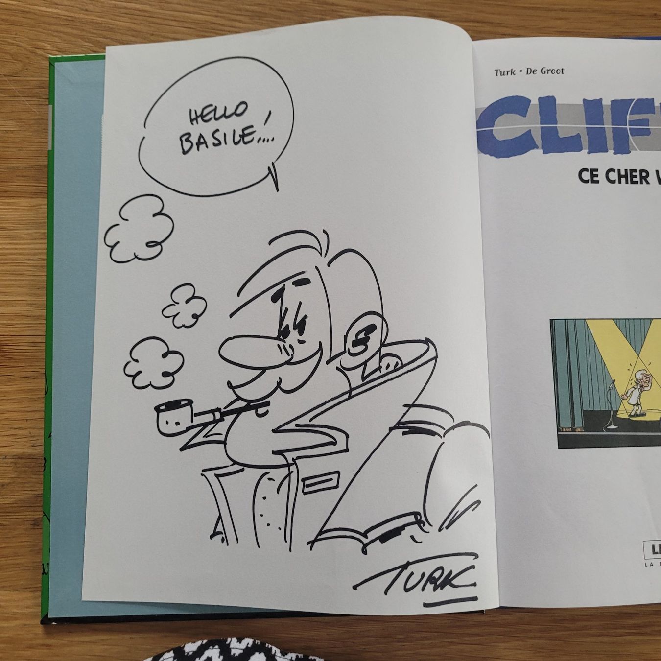 Comics: BD Dédicace Clifton Tome 1 Ce Cher Wilkinson – Gebraucht aus Biel/Bienne von Destockweb 3