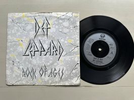 DEF LEPPARD super rare Rock of ages Single Rock 80's Kult