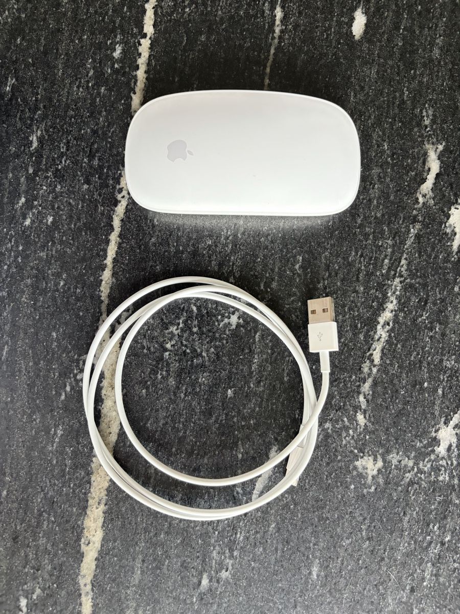 Apple Mouse: Apple Magic Mouse kabellos weiss mit Ladekabel gebraucht – Usato da Güttingen venduto da Haebine