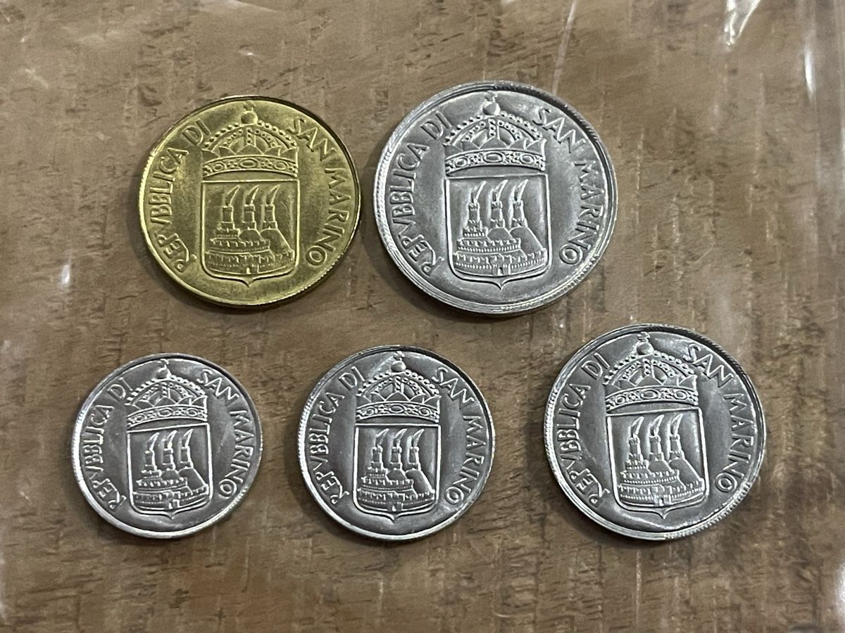 Alle Münzen: San Marino Lire Münzen – Neu (gemäss Beschreibung) aus Zweidlen von EuroCoins 1