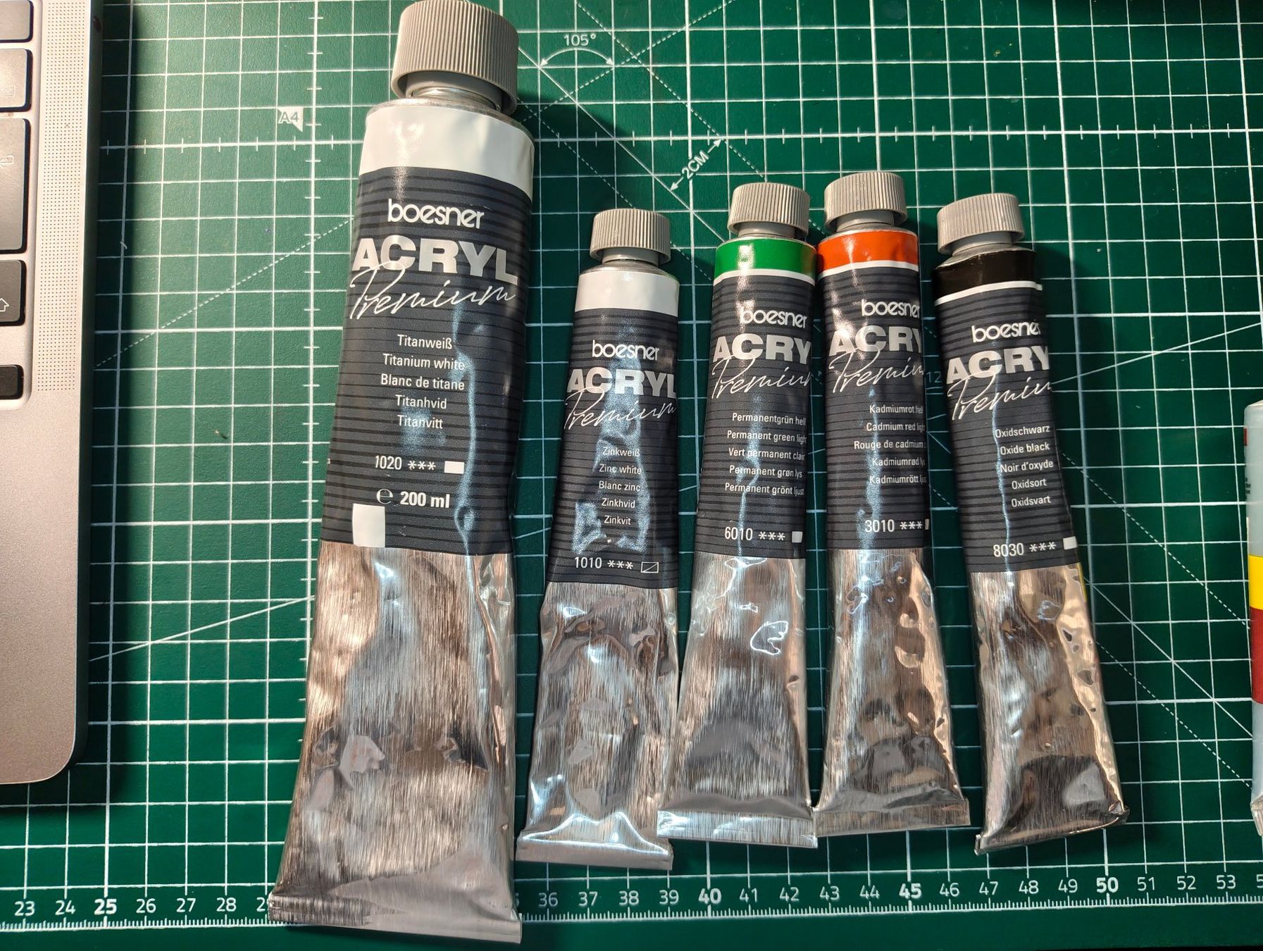 Farben: Acrylfarbe boesner Acryl Premium – Gebraucht aus Zürich von Sal_25