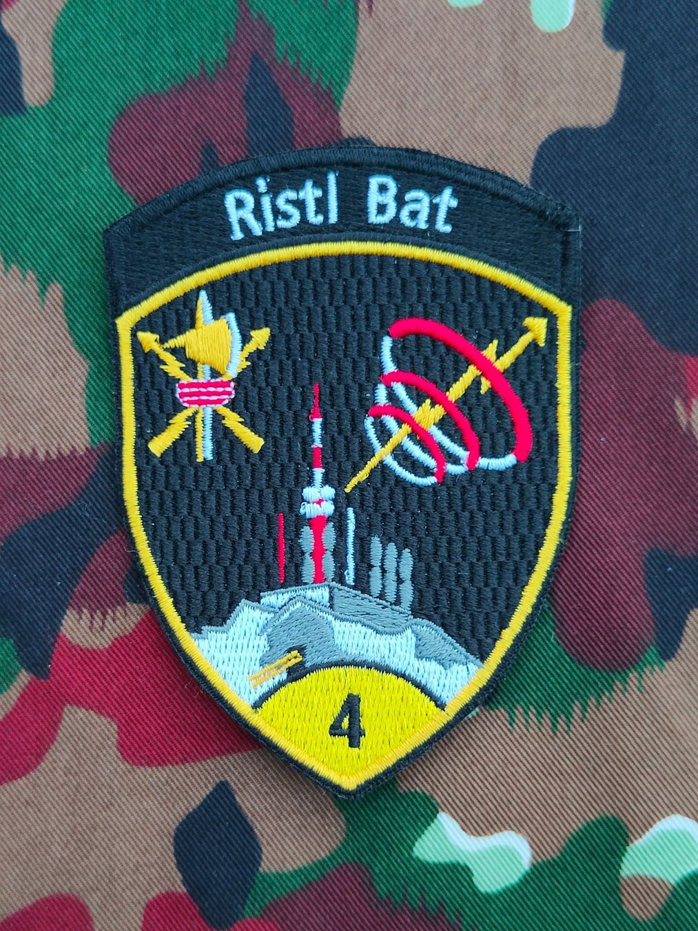 Placchette & Badge: Verbandsabzeichen Ristl Bat 4 Kp 3 – Usato da Bauma venduto da SwissMilitaria