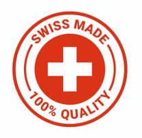 Swiss Made 100% Aufkleber 15 cm