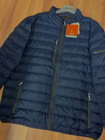 echt Daunenjacke von Elevate, Grösse 3XL, neu, dunkelblau