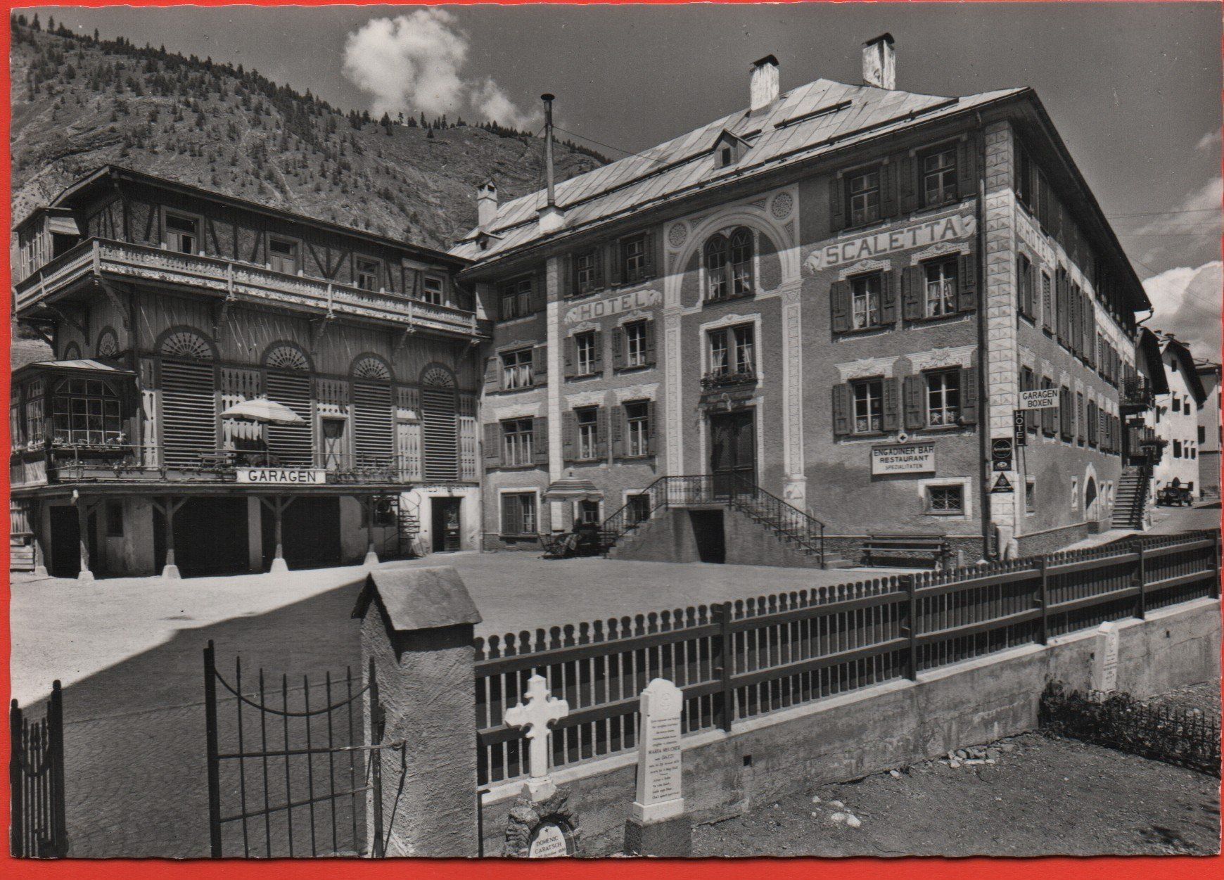 Cartes postales: S-CHANF Hotel Scaletta – Neuf (Voir description) à Jona par philajona