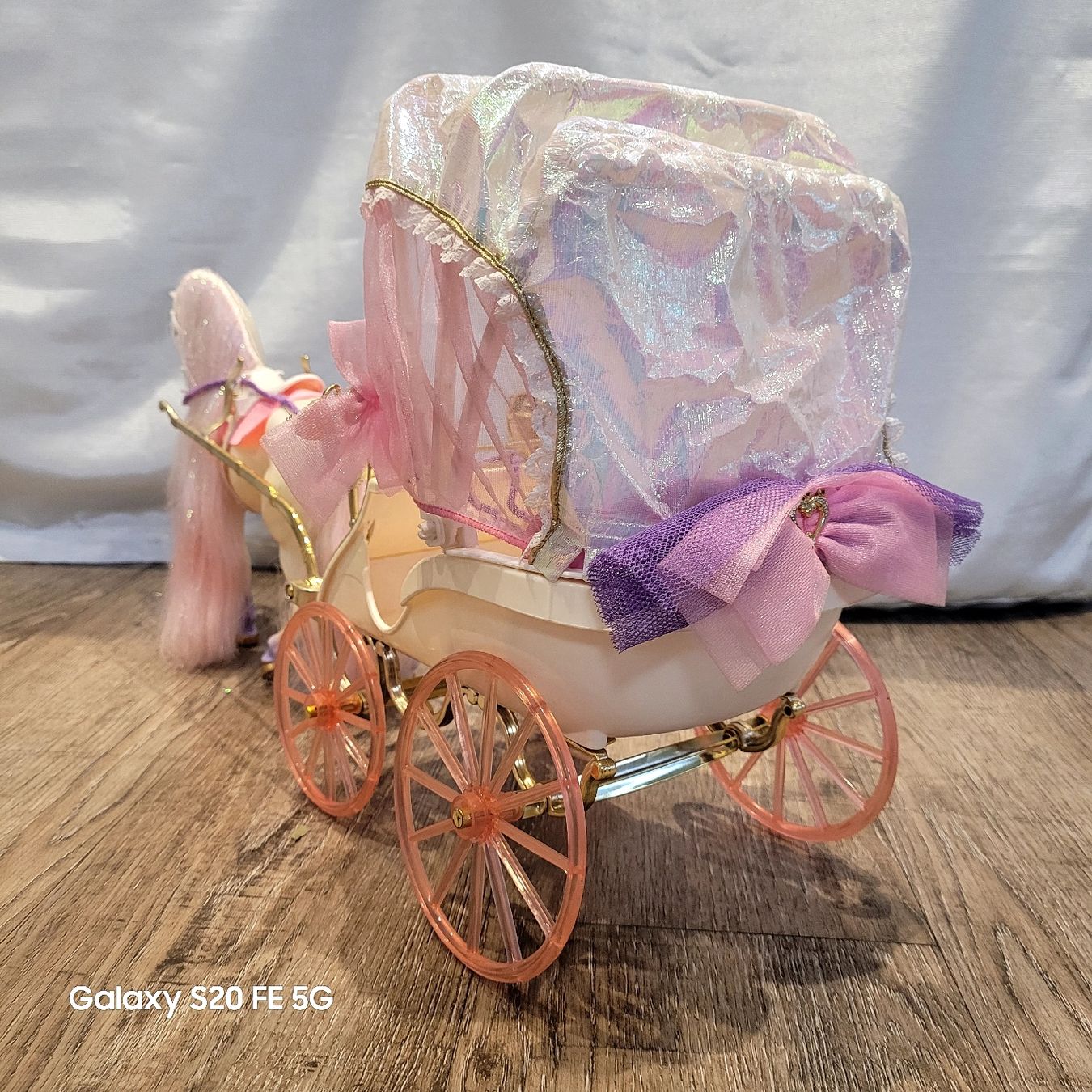 Giocattoli: Barbie Pferd Zauberherzchen mit Kutsche – Usato da Niederbuchsiten venduto da klengyel 2