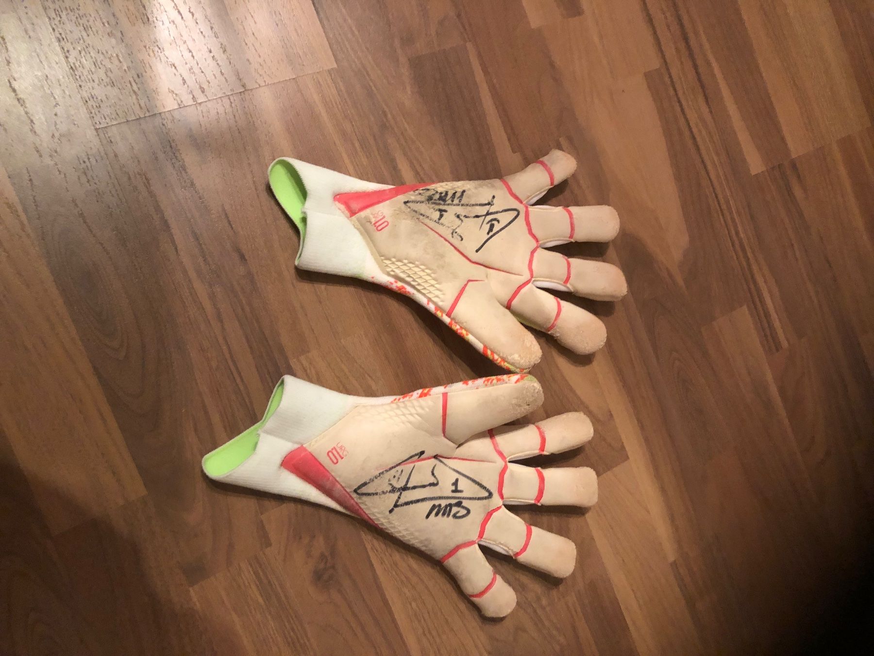 Gants & mitaines : Ter Stegen Matchworn Handschuhe – D'occasion à Mühlau par bullracing 2