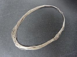 Indianer Kette mit Silberbuttinetten
