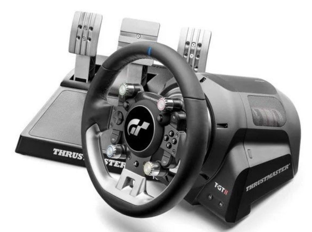 Thrustmaster Controller: THRUSTMASTER T-GT II Racing Wheel Lenkrad & Pedale – Usato da Bern venduto da -GM_88- 1