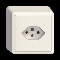 Feller Edizio Due Aufputz AP Steckdose T13 230V