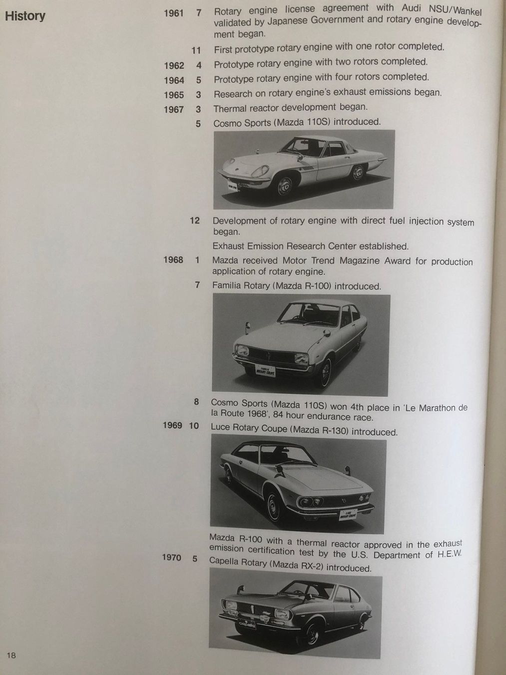Libri: Mazda Wankelmotorbroschüre von 1978 – Usato da Safenwil venduto da efclassics 6