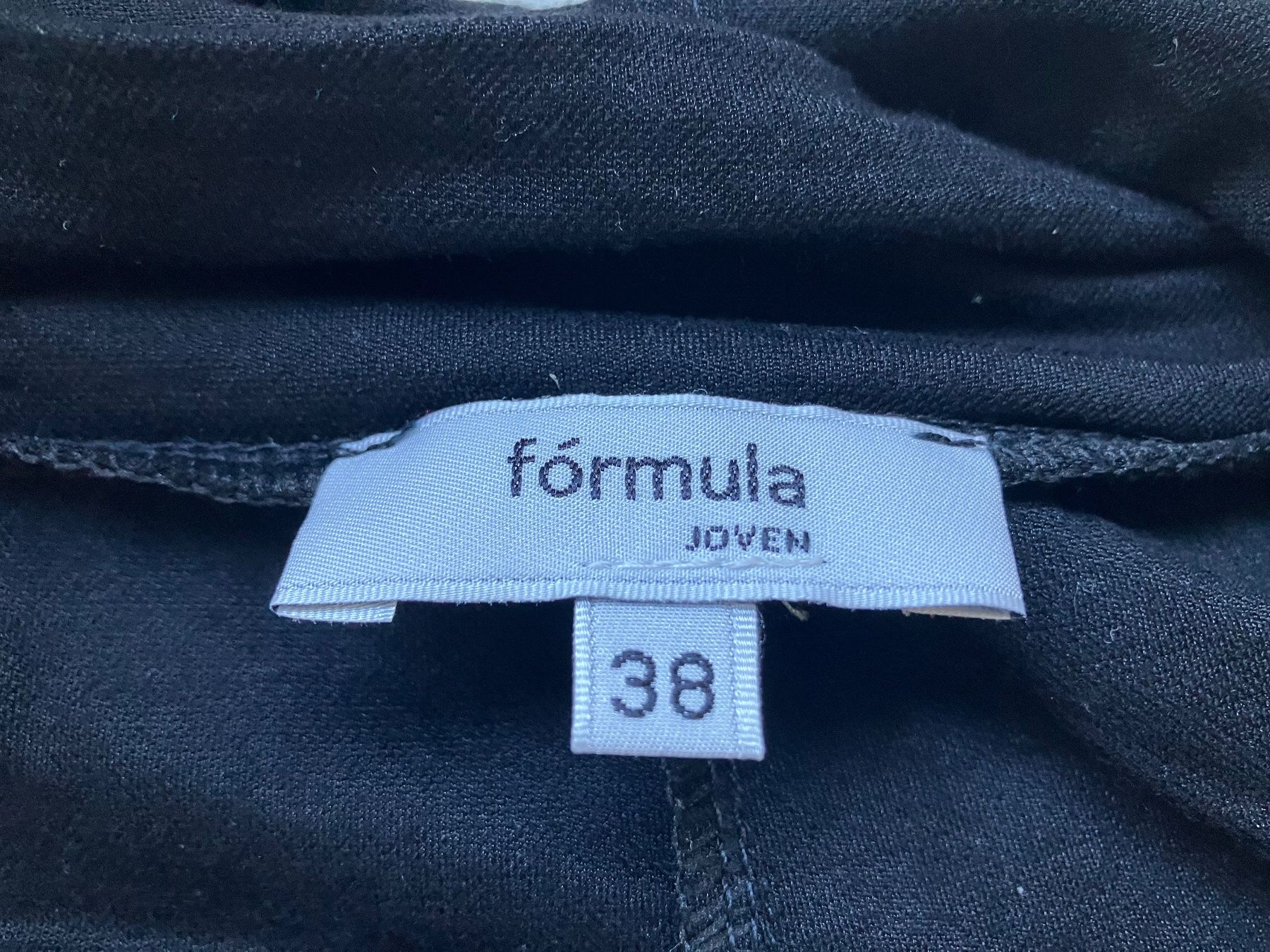 Pantaloni: Schwarze Sommerhose, 38 mit Stoffgürtel – Usato da Bachenbülach venduto da jul_bsw9 1