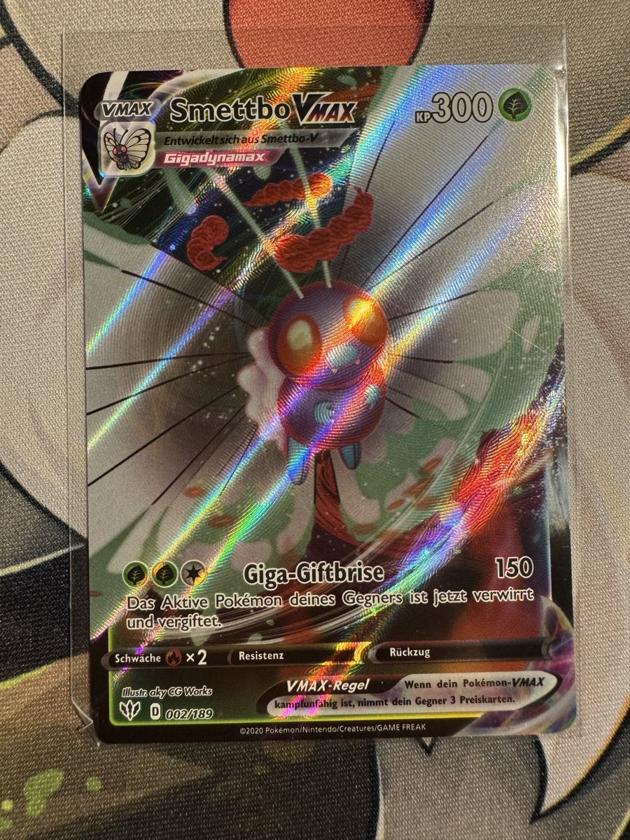 Pokémon Carte collezionabili: Smettbo Vmax 002/189 DE – Nuovo (secondo la descrizione) da Therwil venduto da CarottiCards