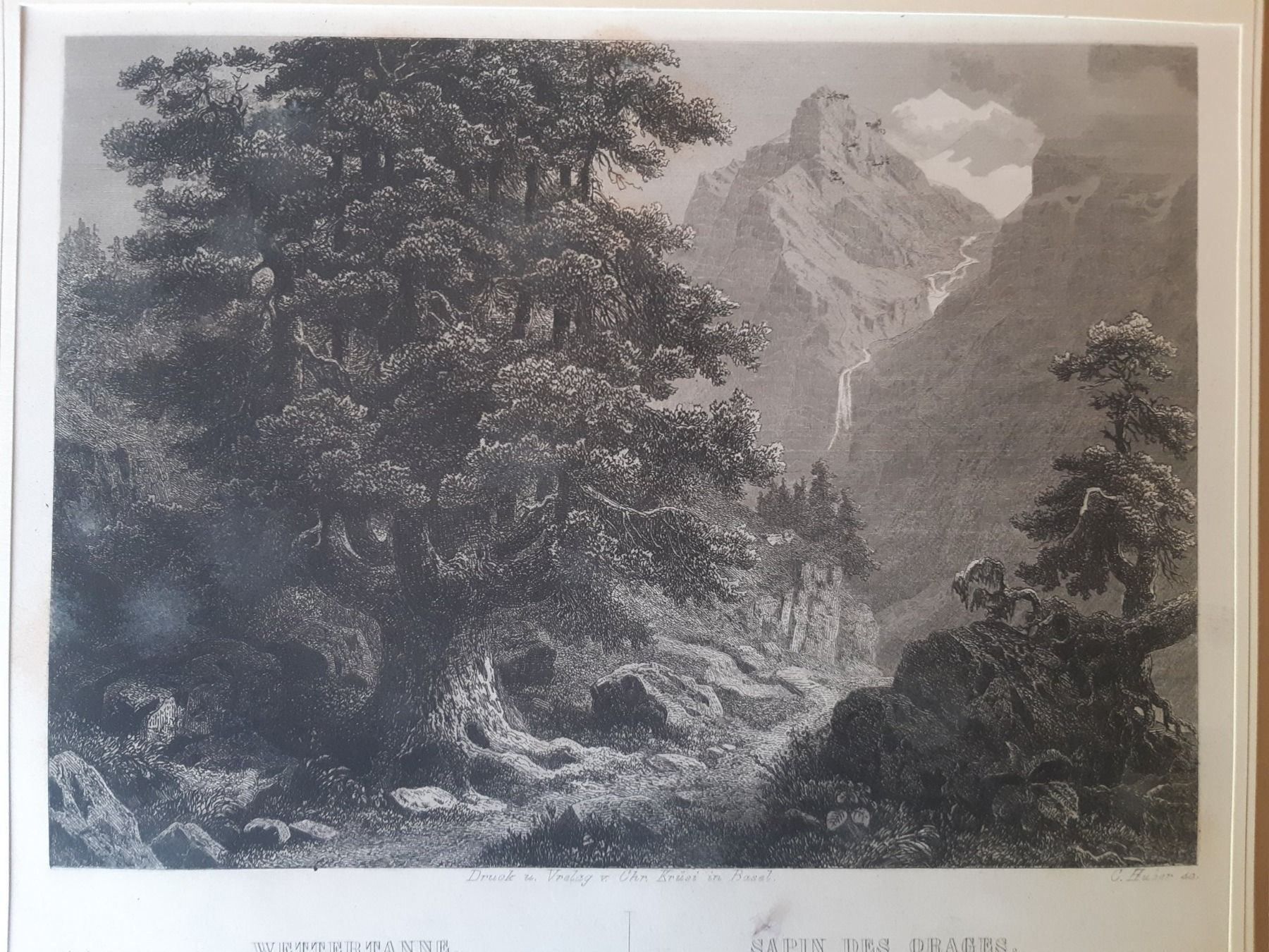 Grafiken & Lithographien: Lot Lithos Lawinensturz, etc. – Gebraucht aus Grindelwald von carro5 2