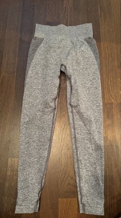 Gymshark Leggings Damen Grau meliert Grösse M guter Zustand