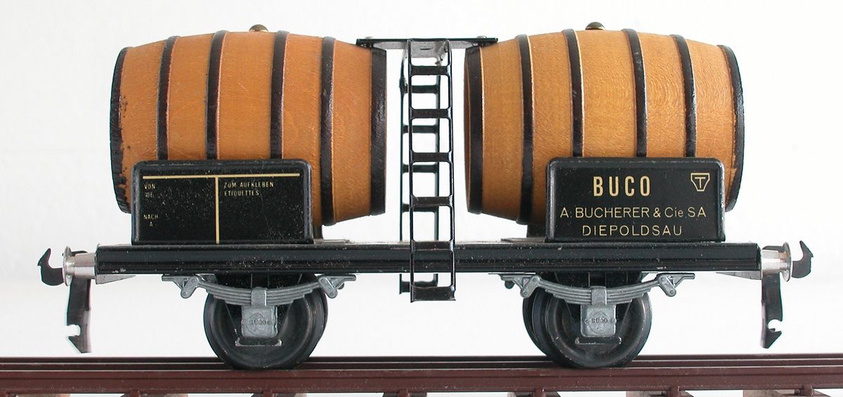 Buco Modellini di ferrovie: Buco Weinwagen 8667 Spur 0 – Usato da Oberwil BL venduto da Klang 1