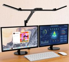 Lampe Bureau LED 24W Ultra Bright ☀️ mit Klemme & Dimmer