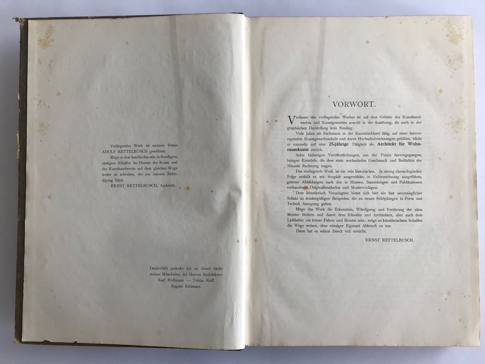STIL-HANDBUCH für Raum-Ausbau, ... von Ernst Rettelbusch 3