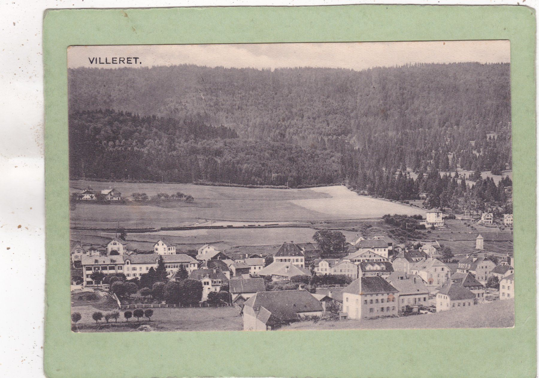 Ansichtskarten: Villeret – Gebraucht aus Herisau von Lisegrat2008