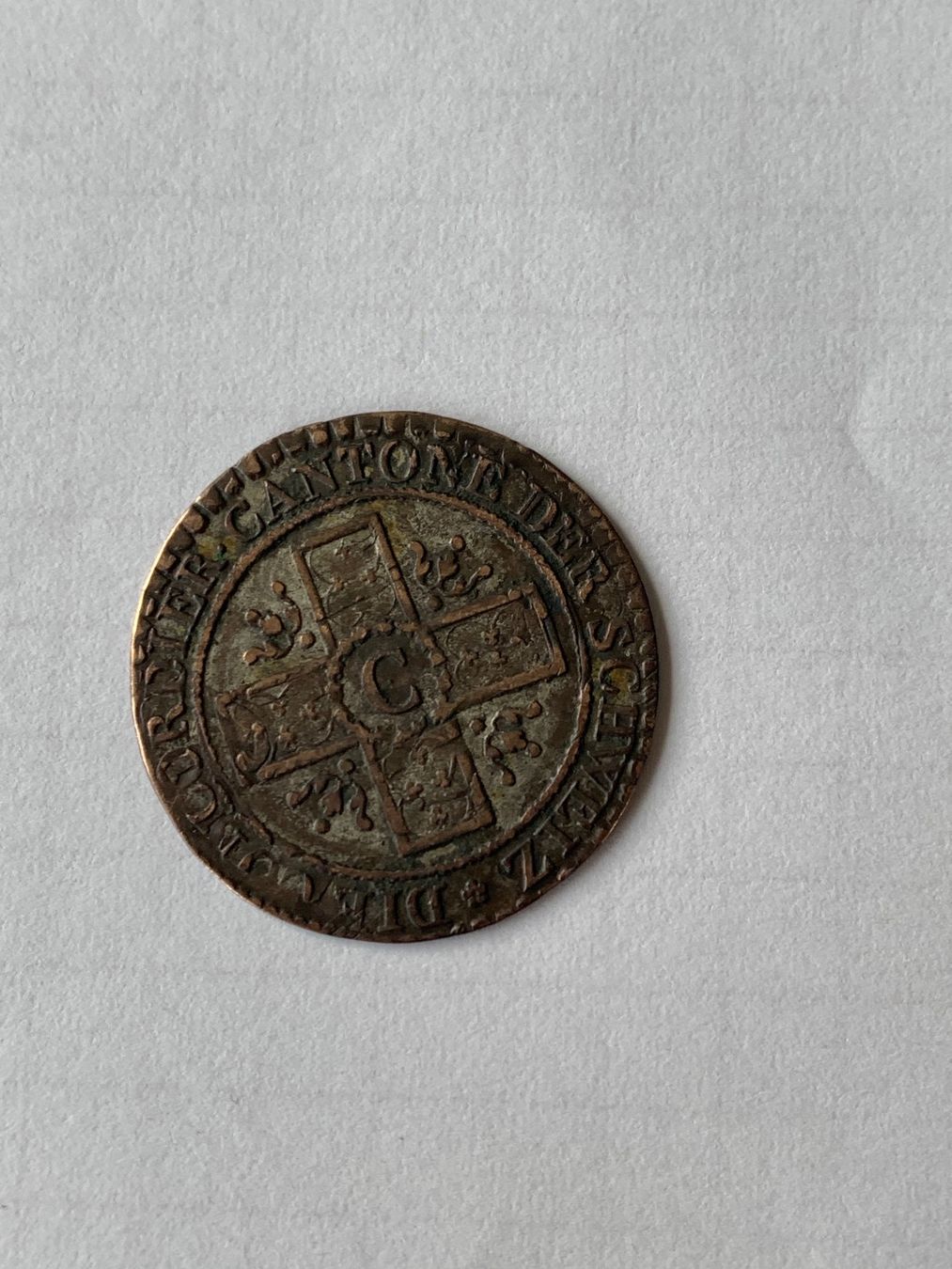Tutti le monete: Antike Münze Canton Bern 1826 – Usato da Basel venduto da Akinom50