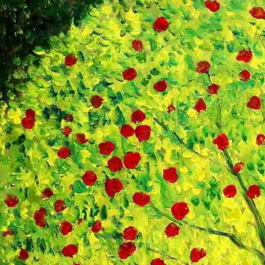Riproduzioni & Creazioni: Gustav Klimt - Der Apfelbaum – Nuovo (secondo la descrizione) da Larnaca venduto da KunstDepot24 1