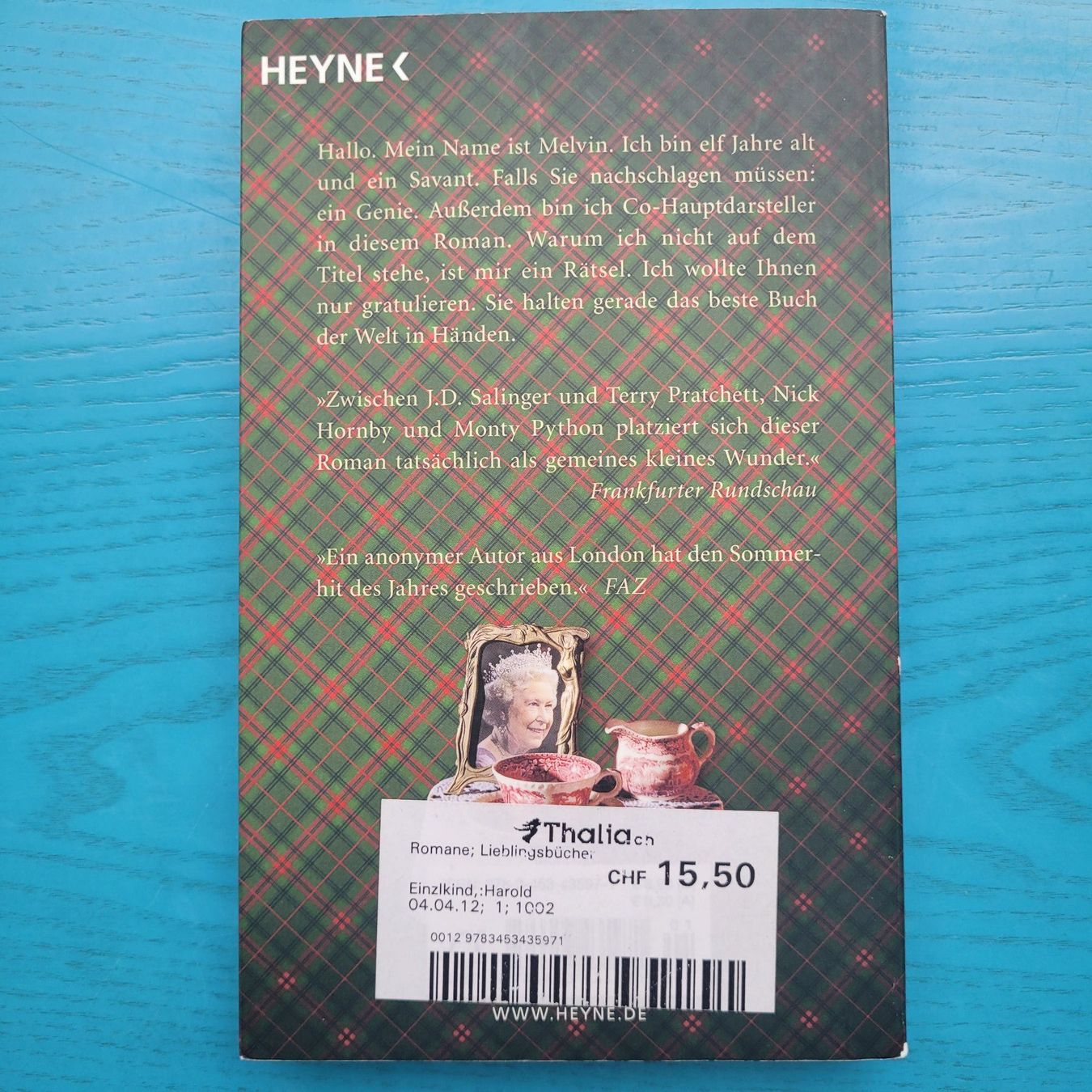 Libri: HAROLD Einzelkind – Usato da SCHÜBELBACH venduto da CoKaHa 1