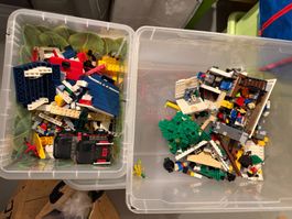 Lego Mix - Häuser und Fahrzeuge