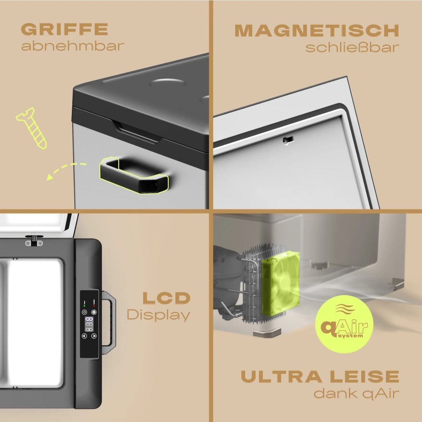 Kühlschränke & Kühlen: IceCube 40 Kompressor-Kühlbox 40L - Plug in Festivals – Neu und originalverpackt aus Büren an der Aare von Wir1 4