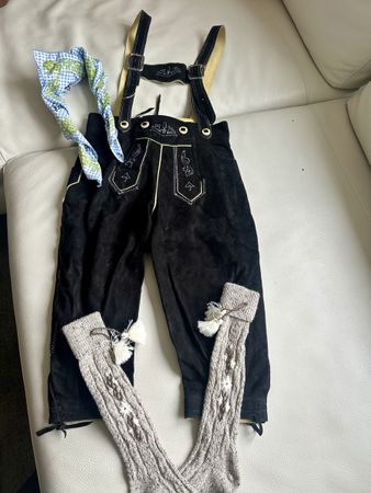 Lederhose Original Steindl Gr. 134 Oktoberfest Trachtenlook